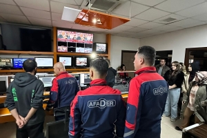 BAŞKAN BİLİR ELAZIĞ KANAL FIRAT TV'E ZİYARETTE BULUNDU