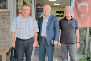 GENEL BAŞKAN\\\'DAN IŞIKKENT MUHTARINA ZİYARET