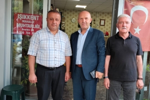 GENEL BAŞKAN\\\'DAN IŞIKKENT MUHTARINA ZİYARET