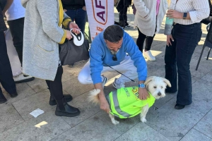 AFADER İZMİR ŞUBE BAŞKANLIĞI GAZİEMİRDE STAND AÇARAK TANITIM YAPTI