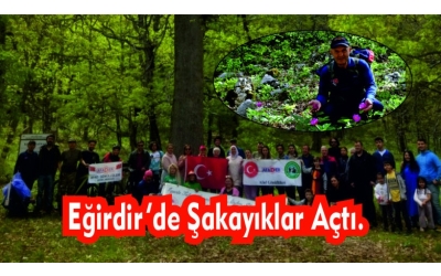 EĞİRDİR\\\\\\\'DE ŞAKAYIKLAR AÇTI