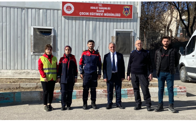BÖLGE MÜDÜRÜ TAŞKALE ELAZIĞ ÇOCUK EĞİTİM EVİNDE