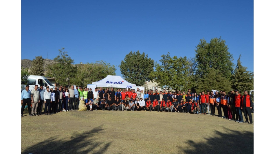 ŞIRNAK AFADER İL BAŞKANLIĞI AFAD GÖNÜLLÜLERİ ETKİNLİĞİNDE BULUŞTULAR