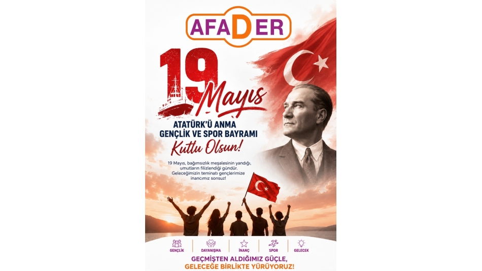 19 Mayıs Gençlik Spor Bayramı Kutlu Olsun