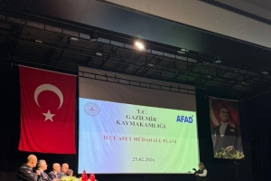 Gaziemir İlçe Afet Toplantısı Yapıldı