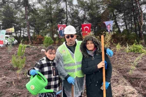 İZMİR ŞUBE BAŞKANLIĞI FİDAN DİKİMİ YAPTI