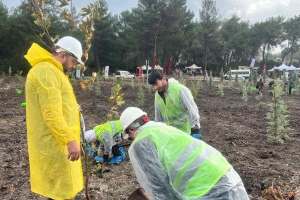 İZMİR ŞUBE BAŞKANLIĞI FİDAN DİKİMİ YAPTI