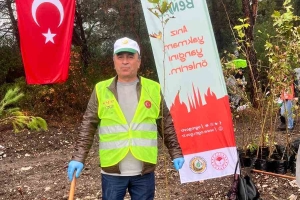 İZMİR ŞUBE BAŞKANLIĞI FİDAN DİKİMİ YAPTI