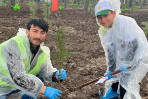 İZMİR ŞUBE BAŞKANLIĞI FİDAN DİKİMİ YAPTI