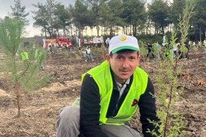 İZMİR ŞUBE BAŞKANLIĞI FİDAN DİKİMİ YAPTI