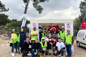 İZMİR ŞUBE BAŞKANLIĞI FİDAN DİKİMİ YAPTI