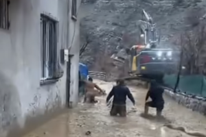 Taşdelen Köyünde Sel Afeti