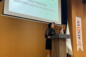 Afader İzmir İl kadın kollarından'dan Teşekkür Mesajı