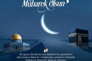 Miraç Kandilimiz Mübarek Olsun