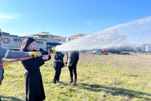İzmir'de Orman ve Kırsal Alan Yangınlarına Müdahale Eğitimi