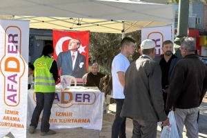 AFADER İZMİR ŞUBE BAŞKANLIĞI GAZİEMİR'DE STAND AÇARAK TANITIM YAPTI