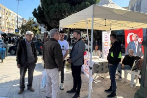AFADER İZMİR ŞUBE BAŞKANLIĞI GAZİEMİR'DE STAND AÇARAK TANITIM YAPTI