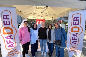 AFADER İZMİR ŞUBE BAŞKANLIĞI GAZİEMİR'DE STAND AÇARAK TANITIM YAPTI