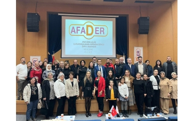 Afader İzmir İl kadın kollarından'dan Teşekkür Mesajı