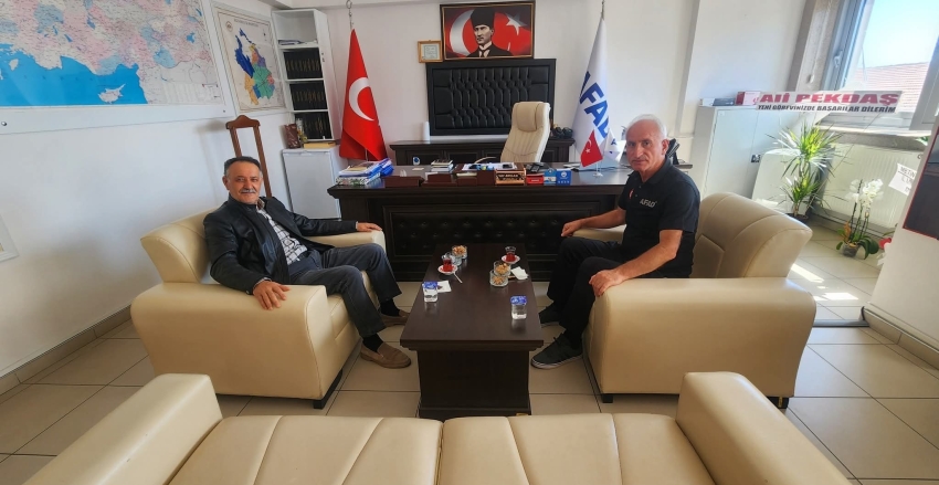 AKSARAY TEMSİLCİMİZDEN AFAD İL MÜDÜRLÜĞÜNE ZİYARET