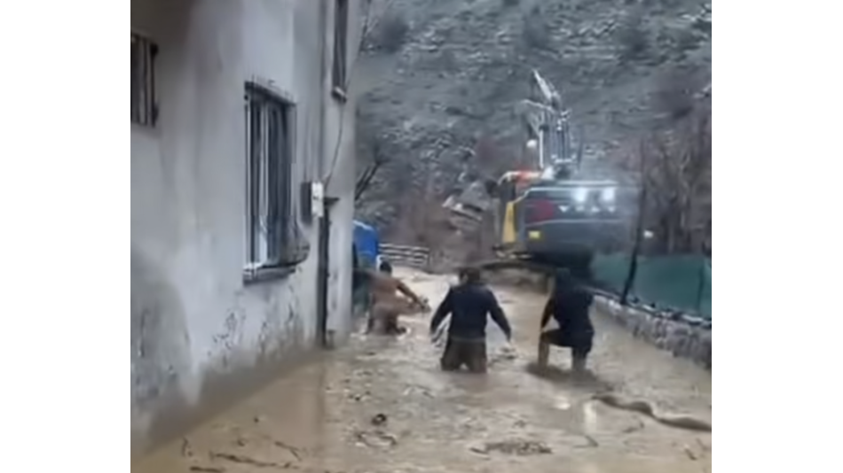 Taşdelen Köyünde Sel Afeti