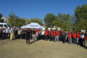 ŞIRNAK AFADER İL BAŞKANLIĞI AFAD GÖNÜLLÜLERİ ETKİNLİĞİNDE BULUŞTULAR
