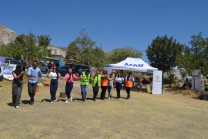 ŞIRNAK AFADER İL BAŞKANLIĞI AFAD GÖNÜLLÜLERİ ETKİNLİĞİNDE BULUŞTULAR