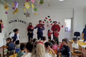 ELAZIĞ'DA MİNİKLERİMİZE DEPREM EĞİTİMİ YAPILDI