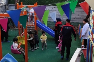 ELAZIĞ'DA MİNİKLERİMİZE DEPREM EĞİTİMİ YAPILDI