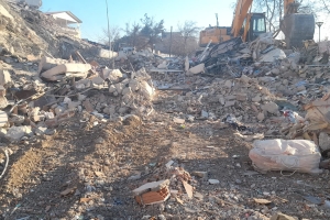 DEPREM BÖLGESİ GAZİANTEP NURDAĞI'NDAYIZ