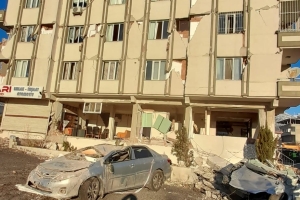 DEPREM BÖLGESİ GAZİANTEP NURDAĞI'NDAYIZ