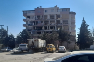 DEPREM BÖLGESİ GAZİANTEP NURDAĞI'NDAYIZ