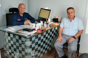 MUHTAR İBRAHİM ÇİL'DEN AFADER'E ZİYARET