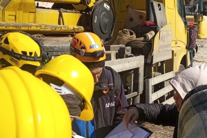 AFADER GAZİANTEP İSLAHİYE'DE ARAMA KURTARMADA