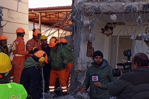DEPREM BÖLGESİ GAZİANTEP NURDAĞI'NDAYIZ