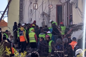 DEPREM BÖLGESİ GAZİANTEP NURDAĞI'NDAYIZ