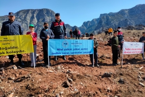 ÇANDIR FİDAN DİKİMİ