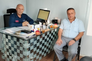 MUHTAR İBRAHİM ÇİL'DEN AFADER'E ZİYARET