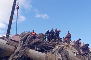 AFADER GAZİANTEP İSLAHİYE'DE ARAMA KURTARMADA