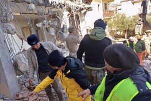 DEPREM BÖLGESİ GAZİANTEP NURDAĞI'NDAYIZ