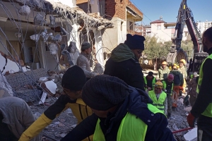 DEPREM BÖLGESİ GAZİANTEP NURDAĞI'NDAYIZ
