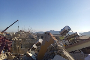 DEPREM BÖLGESİ GAZİANTEP NURDAĞI'NDAYIZ