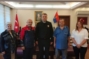 AFADER'DEN ŞİMŞEK'E HOŞGELDİNİZ ZİYARETİ