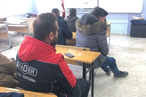 YALVAÇ ŞUBE İLK YARDIM EĞİTİMLERİNİ TAMAMLADI 