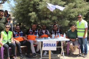 ŞIRNAK AFADER İL BAŞKANLIĞI AFAD GÖNÜLLÜLERİ ETKİNLİĞİNDE BULUŞTULAR