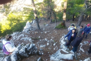 KOVADA AKBELEN ZİRVE BAYRAK DİKİM ETKİNLİĞİ