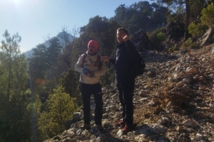 KOVADA AKBELEN ZİRVE BAYRAK DİKİM ETKİNLİĞİ