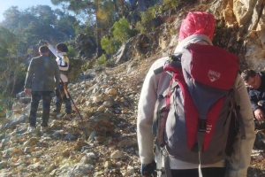 KOVADA AKBELEN ZİRVE BAYRAK DİKİM ETKİNLİĞİ