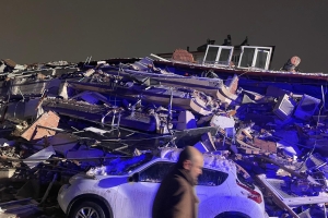 DEPREM BÖLGESİ GAZİANTEP NURDAĞI'NDAYIZ