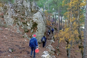 KOVADA AKBELEN ZİRVE BAYRAK DİKİM ETKİNLİĞİ